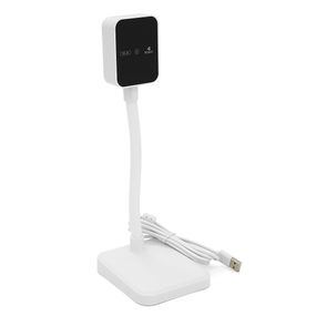Вебкамера із мікрофоном Kisonli D1, 2K 30fps, пласт. корпус, White, BOX