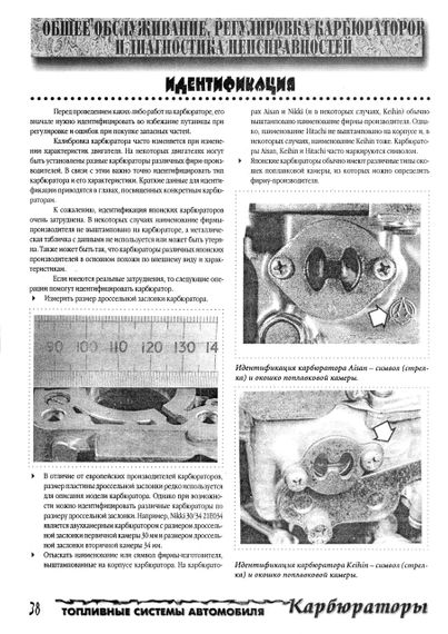 Японські карбюратори Hitachi та Keihin. Посібник з ремонту й обслуговування. | Зображення 5