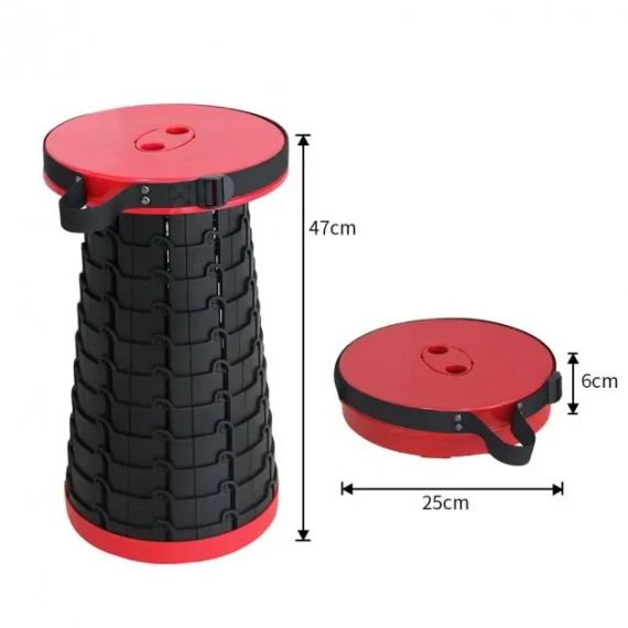 Складной стул Telescopic stool раскладной телескопический стул | Зображення 5
