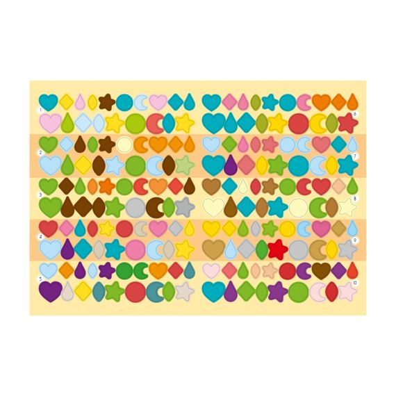 Детская книжка любимые наклейки для малышей "Веселые картинки" РМ-64-12 | Зображення 1