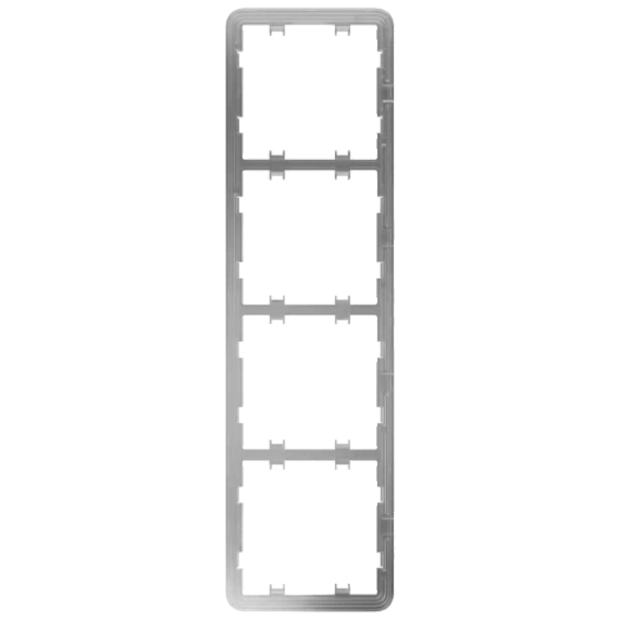 Ajax Frame (4 seats) vertical [55] ASP Рамка для чотирьох вимикачів