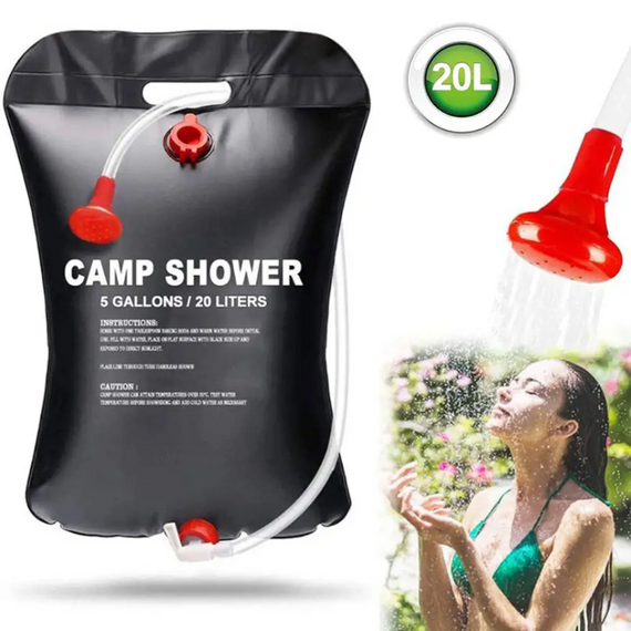 Портативний туристичний душ Camp Shower, переносний похідний мобільний душ | Зображення 2
