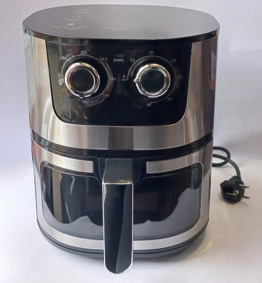 Аерофритюрниця 8L Rainberg RB-2269 чорна 4200w | Зображення 1
