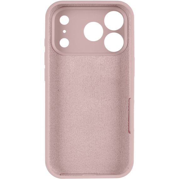 Чохол Silk Full Camera Protective (AA) NO LOGO для Apple iPhone 17 Pro (6.3") Рожевий / Chalk Pink | Зображення 2