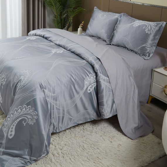 Постільна білизна Jacquard Love You Євро 265 - стильний і якісний текстиль для вашої спальні. | Зображення 2