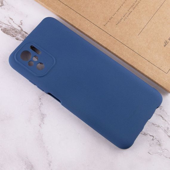 TPU чехол Molan Cano Smooth для Xiaomi Redmi Note 10 / Note 10s Синій | Зображення 2