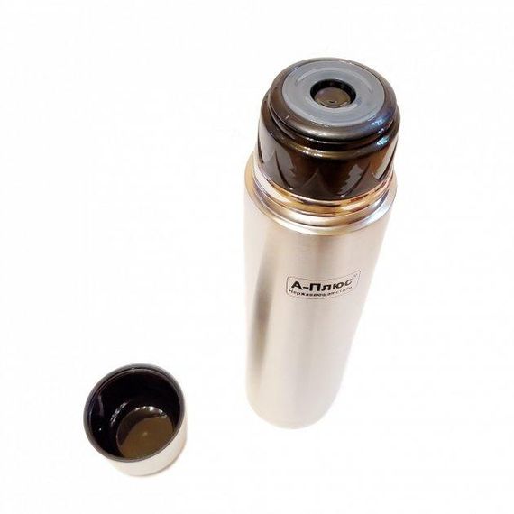 Термос из нержавеющей стали A-PLUS FL 1752 500 ml с чехлом | Зображення 1