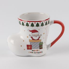 Порцеляновий різдвяний келих із стилізованою ложкою Merry Christmas Tender, 250 мл