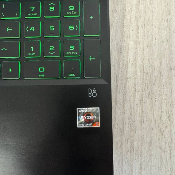 Ігровий ноутбук Б-клас HP Pavilion Gaming 15-ec2023ua / 15.6" (1920x1080) IPS / AMD Ryzen 5 5600H (6 (12) ядер по 3.3 - 4.2 GHz) / 8 GB DDR4 / 512 GB SSD / nVidia GeForce RTX 3050 Ti, 4 GB GDDR6, 128-bit / WebCam б/в | Зображення 3