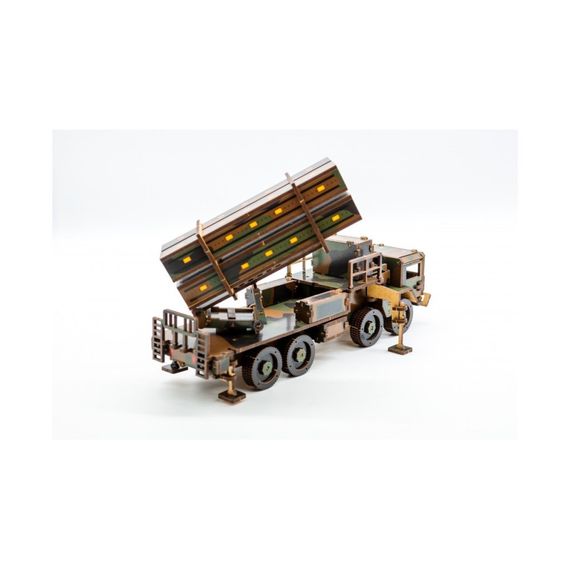 Деревянный 3D конструктор "ЗРК Patriot" Арт-25220, 220 деталей | Зображення 3