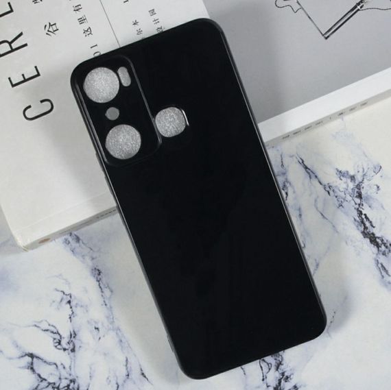Чохол Candy Silicone для Infinix Hot 20i колір Чорний