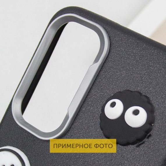 Чехол TPU Leather Toys для Xiaomi Redmi 14C / Redmi A4 / Poco C75 Coffee / Black | Зображення 3