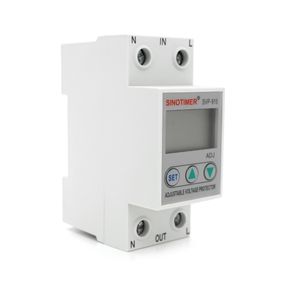 Захисне реле з контролем напруги SVP-915, 80A, 220В, на DIN-рейку, 35х65х85 мм