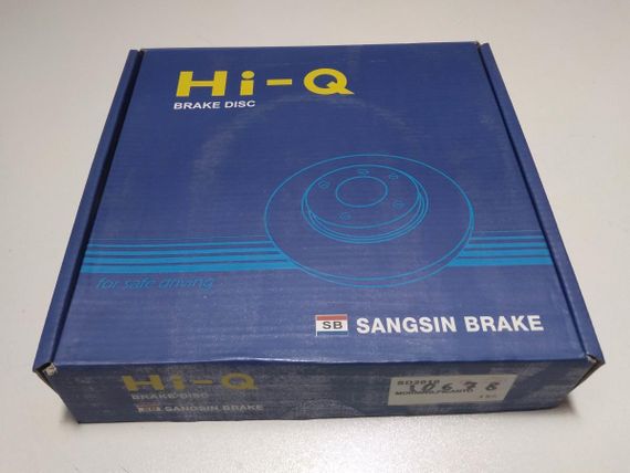 Диск гальмівний i10, Hi-Q (SD2010) передній/1 шт (51712-07000) | Зображення 1