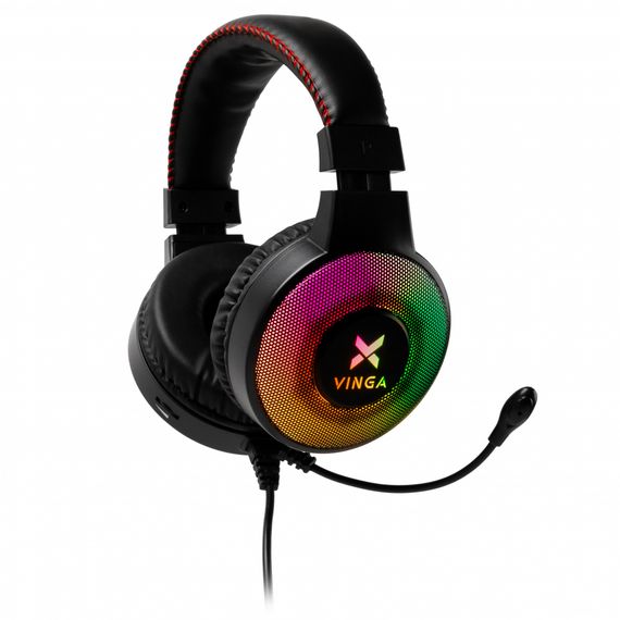 Навушники Vinga HSCU-100 Gaming LED Black (HSCU-100) | Зображення 3