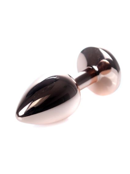 Анальна пробка - Jewellery Red Gold PLUG- Clear | Зображення 3