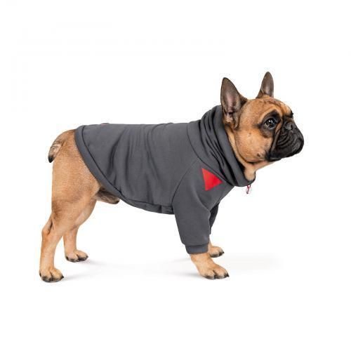 Худі Pet Fashion «Snoodie» для собак, розмір M, сірий | Зображення 1