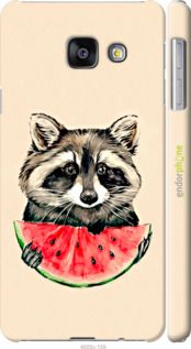 Чохол на Samsung Galaxy A3 (2016) A310F Єнотик з кавуном "4605m-159-2448"