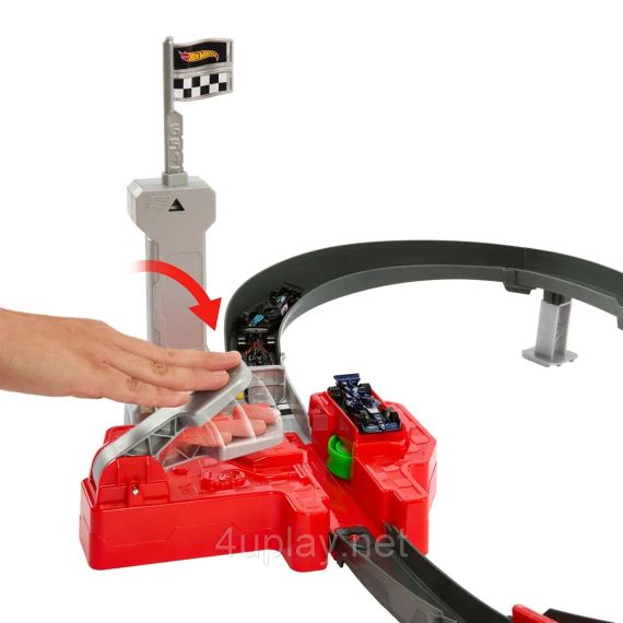 Трек Hot Wheels Трасса для гонки Формулы 1 Racing Formula 1 Sprint Race Circuit с 3 машинками | Зображення 3