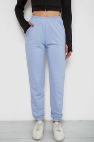 Спортивные штаны женские, цвет голубой, 238R345-1