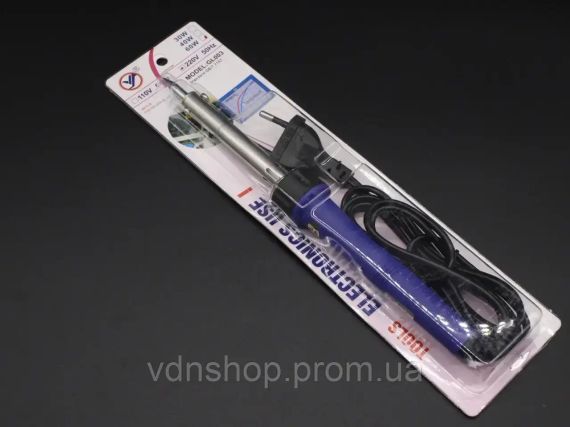 Паяльник електричний для з'єднання електрокабелів AND WL-8, 60 Вт | Зображення 1