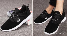 Мужские кроссовки DC All Blacks размеры 42, 43, 44