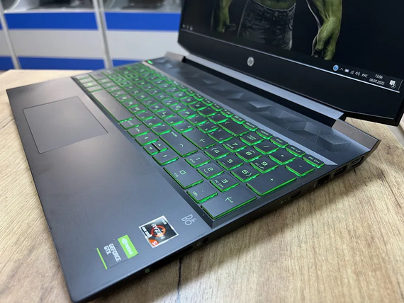 Ноутбук  HP Gaming 15.6   FHD IPS Ryzen 5 4600H/8gb/256 SSD/GTX 1650Ti-4gb | Зображення 2