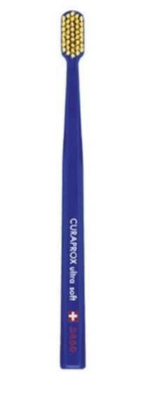 Зубна щітка Curaprox CS 5460 "Ultra Soft", d 0,10 мм. Синій з жовтим (BY)
