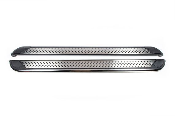 Боковые пороги Maydos V2 (2 шт., нерж) для Range Rover II P38A 1997-2002 гг | Зображення 1