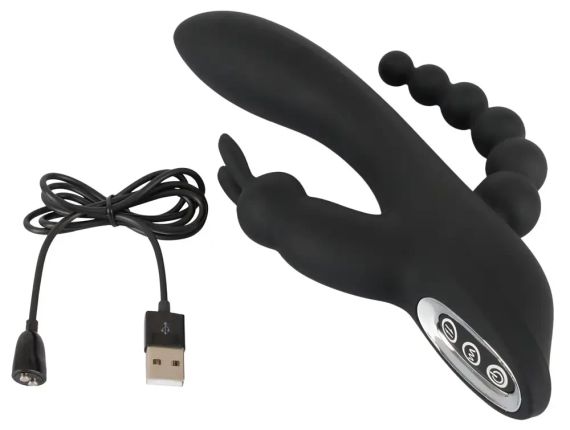 Тройной вибратор G-SPOT Sex Aura | Зображення 4