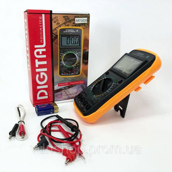 Качественный цифровой мультиметр Digital DT-9208A, Мультиметр для диагностики электропроводки ZB-98