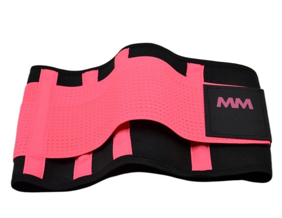 Компрессионный пояс Мадмакс MFA-277 Slimming belt Black/neon pink L | Зображення 3
