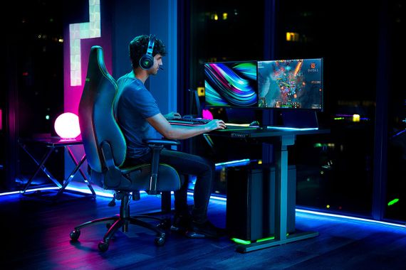 Кресло геймерское RAZER Iskur green (RZ38-02770100-R3G1) | Зображення 9