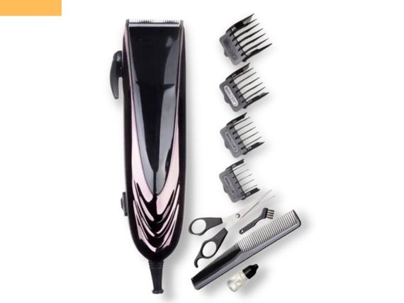 Професійна машинка для стрижки волосся з насадками XRPO GM 813 чорна (42077-GM 813_295)