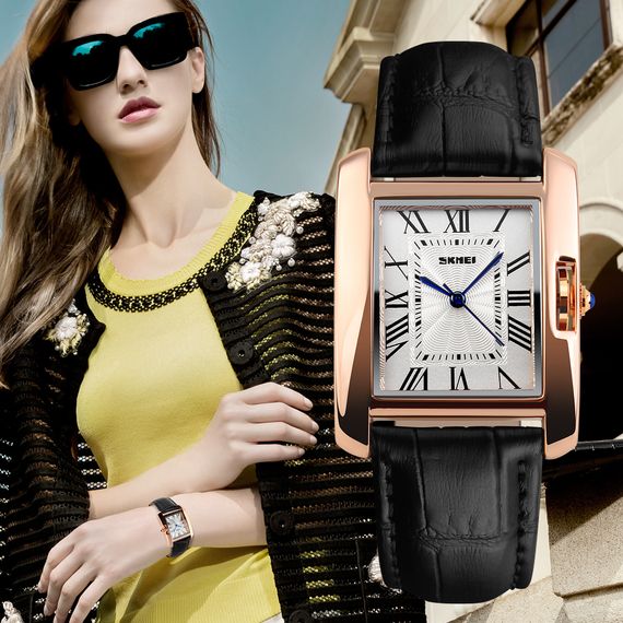 Жіночий годинник Skmei 1085BK Black | Зображення 2