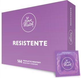 Презервативи підвищеної надійності для анального сексу Love Match - Resistente, №144 sexstyle