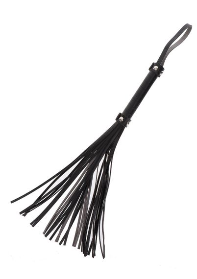 Плеть-флогер Taboom Large Whip чорна, 45 см | Зображення 1