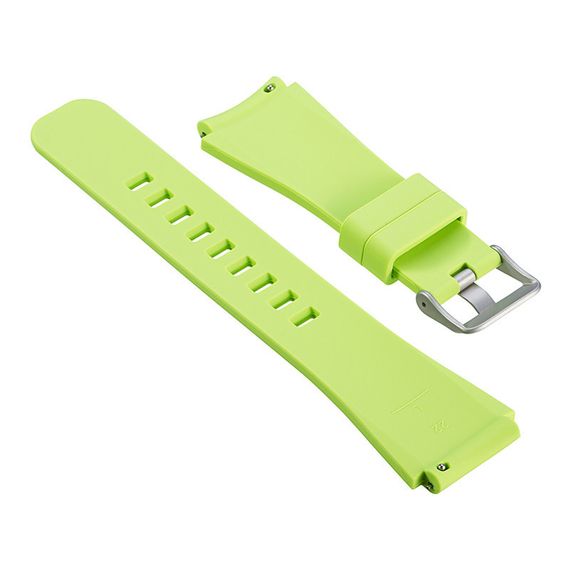 Силіконовий ремінець для годинника Huawei Watch GT 2 / GT Active 46mm - Light Green | Зображення 1