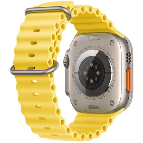 Ремінець Ocean Band для Apple Watch 42(ser.1-3)/44/45/46/49mm Жовтий / Yellow | Зображення 1