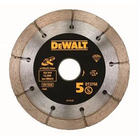 Диск алмазний здвоєний 125x6.3х22.2 мм DeWALT DT3758