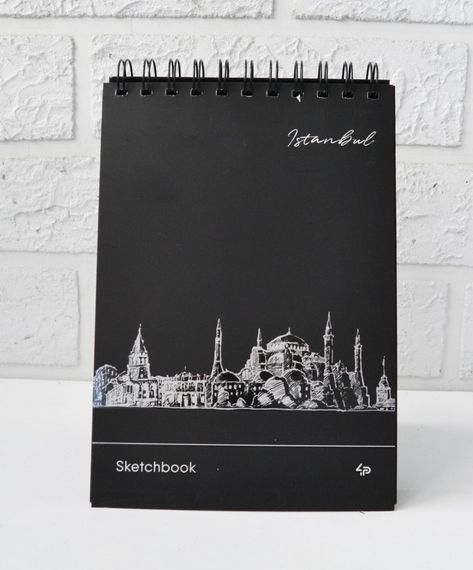 Скетчбук 4Profi Black sketch book Istanbul  А5 30 листов черная бумага 903207