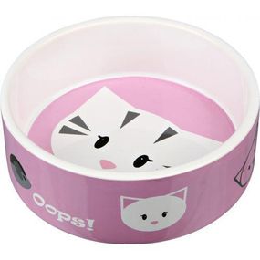 Миска Trixie Mimi для кошек, керамическая, 12 см, 300 мл