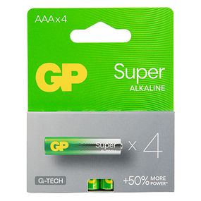 Батарейка GP Super Alkaline 1,5V (LR3) лужна 24A21-SB4 блістер 4 шт в упаковці