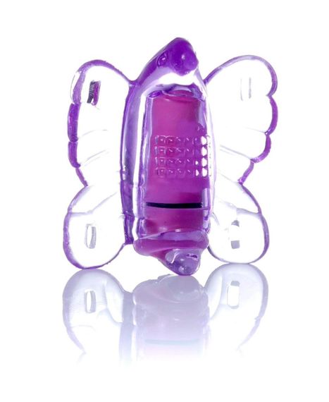 Вібро-стимулятор метелик Butterfly Purple, BS6700056 Sex Aura | Зображення 1