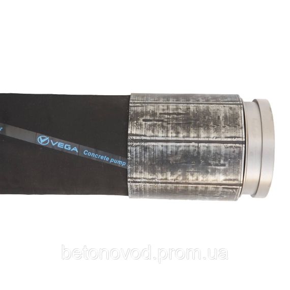 Шланг для подачі бетону DN125мм, L-4000мм, 2 фланці SK5,5″