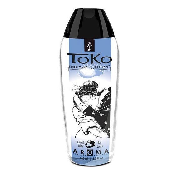 Лубрикант на водній основі Shunga Toko AROMA – Coconut Water (165 мл), не містить цукру Sex Aura