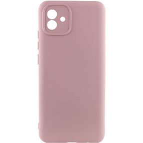 Чохол Silicone Cover Lakshmi Full Camera (A) для Samsung Galaxy A04, Рожевий