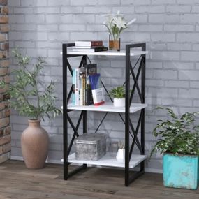 Стеллаж Loft Design Скиф 3-550 белый
