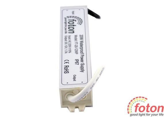 Герметичний блок живлення FT-20-12WP. 20W | Зображення 2