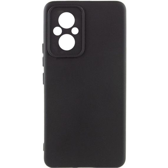 Чехол Silicone Cover Ummi Lakshmi Full Camera (AA) для Xiaomi Poco M5 Черный / Black